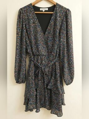 Lola Grace Floral Ruffled Tiered Mini Dress